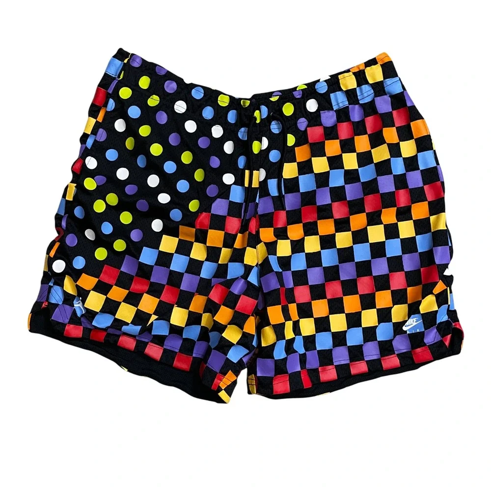 Nike Air Jordan XL Standard Fit Legacy AJ3 Printed Shorts Multi Colored Lined